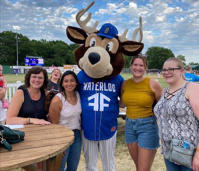 Some of our awesome employees at the Bucks Baseball game