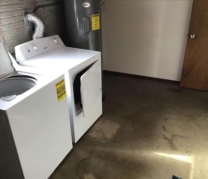Washer and Dryer in Laundry Room